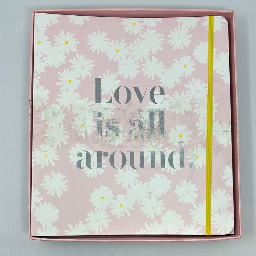 Kate Spade Pink Wedding Notebook